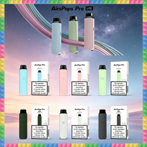 AIRSCREAM AIRSPOPS PRO LITE 氫泡電子煙主機 輕量多色便攜款