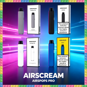 AIRSCREAM AIRSPOPS PRO 氫泡電子小煙主機 多色輕巧便攜款
