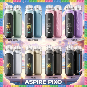 ASPIRE PIXO 霧克斯螢幕觸控電子煙主機 全色系款式