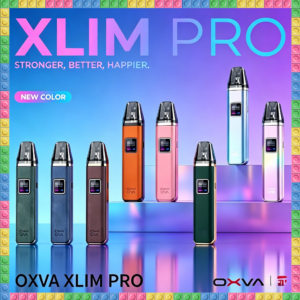 OXVA XLIM PRO 小鯊牛經典款30W電子煙｜輕巧型可替換式電子菸主機，台灣熱賣款