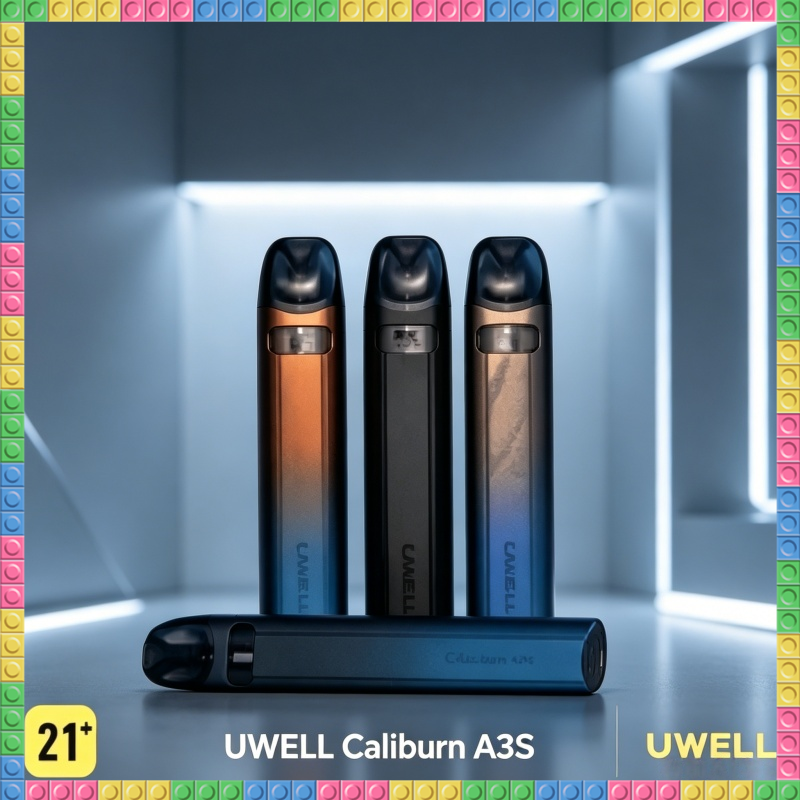 UWELL Caliburn A3S 咖哩棒A3S POD電子煙主機 防漏升級款