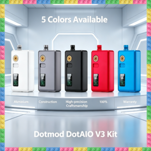 佩特里DotMod DotAIO V3 Kit 電子煙主機｜高規格可替換式電子菸主機，台灣熱賣款